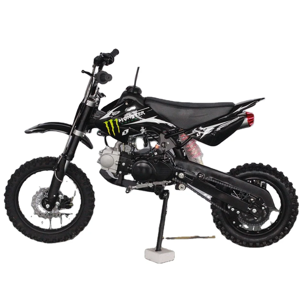 Simple Operation Mini Chopper Dirt Bike 125cc Colour Green Pit Bikes Motorcycle 125cc Cross Bike