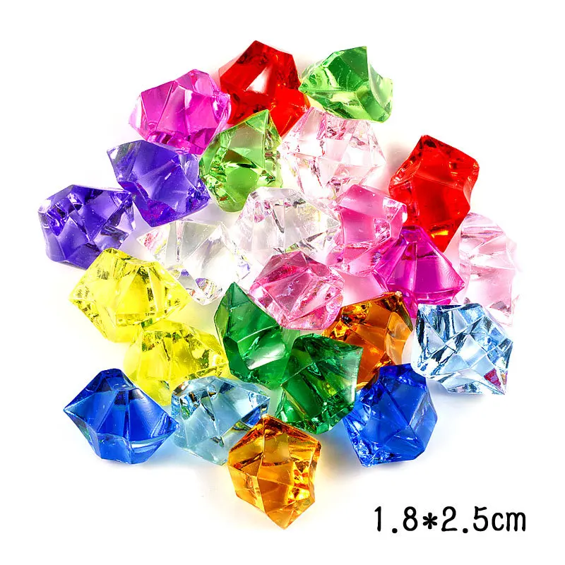 400+ Gemmes Acrylique Multicolores – Pierres Précieuses Enfants, Diamants Faux Pour Vases, Fêtes, Déco Table & Aquariums