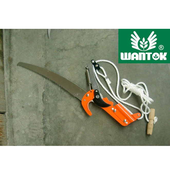 Steel Curved Extendable Tree Pruner Telescopic Tree Pruner Extendable Pole Saw Branch Trimmer Pruner