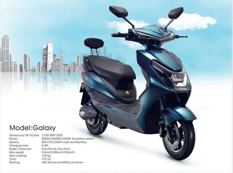 ZXMCO Electric Scooter - 2 Wheels Motorbike for City & off Road