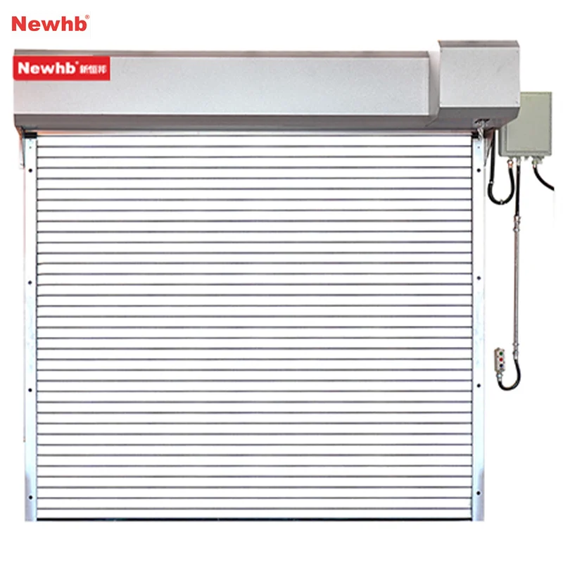 Explosion-Proof Roller Shutter Door Automatic Interior Exterior Anti-Explosion Steel  Roll up Door
