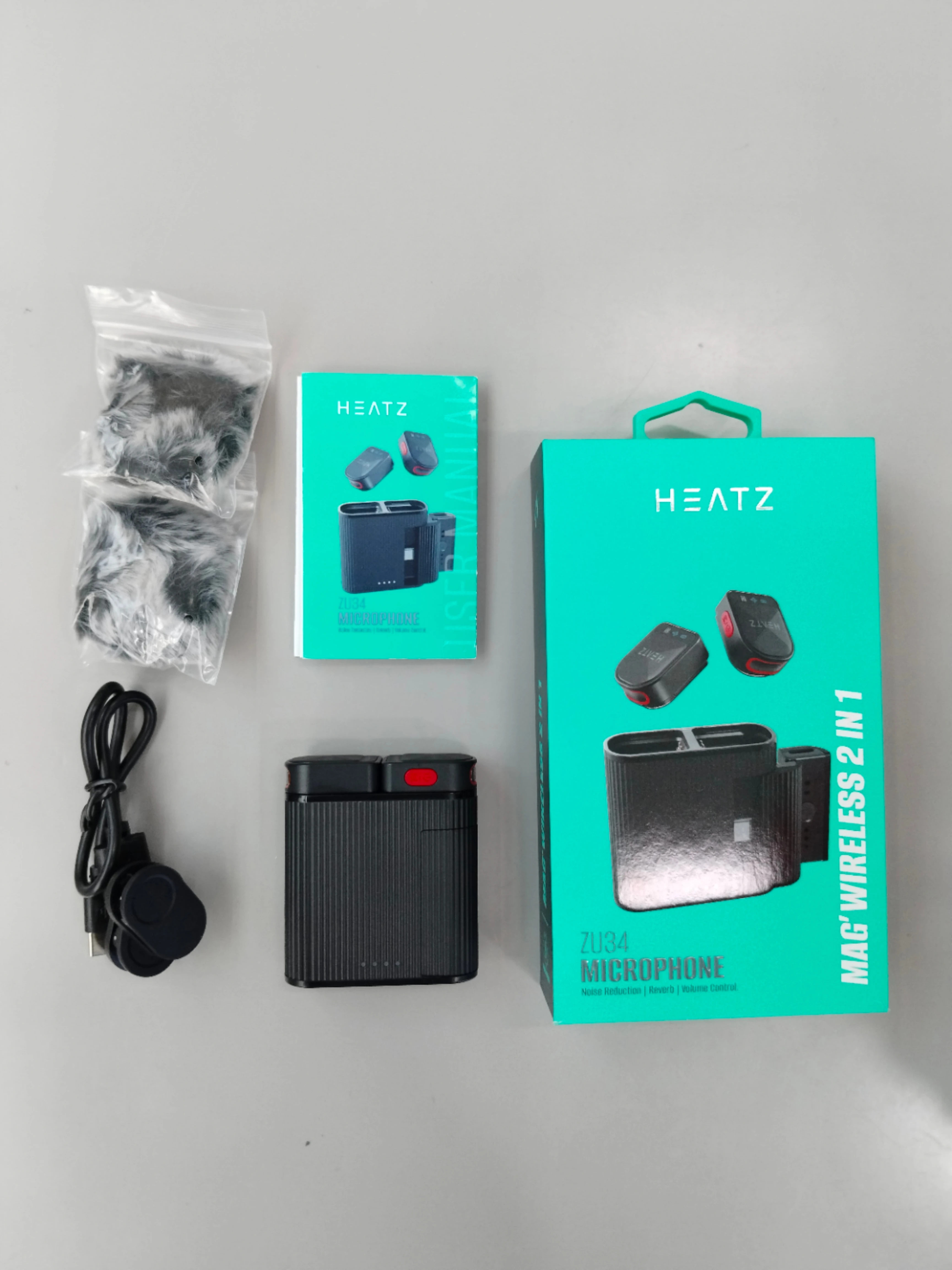 ZU34 Wireless Lavalier Microphone for iPhone & Android - Omni