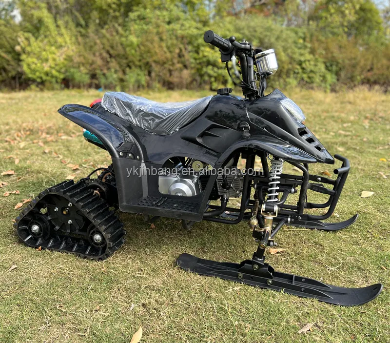 110cc Kids Go Cart Cheap Atv Snowmobiles Gasoline Snow Scooter Winter