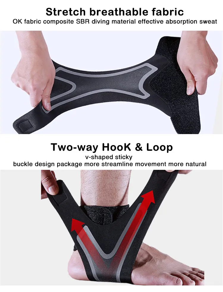 
Медицинский бандаж для ног, рукав для растяжки голеностопа, сцепления, терапия подошвенного фасциита, реабилитация, протектор алюминиевой шины спины 