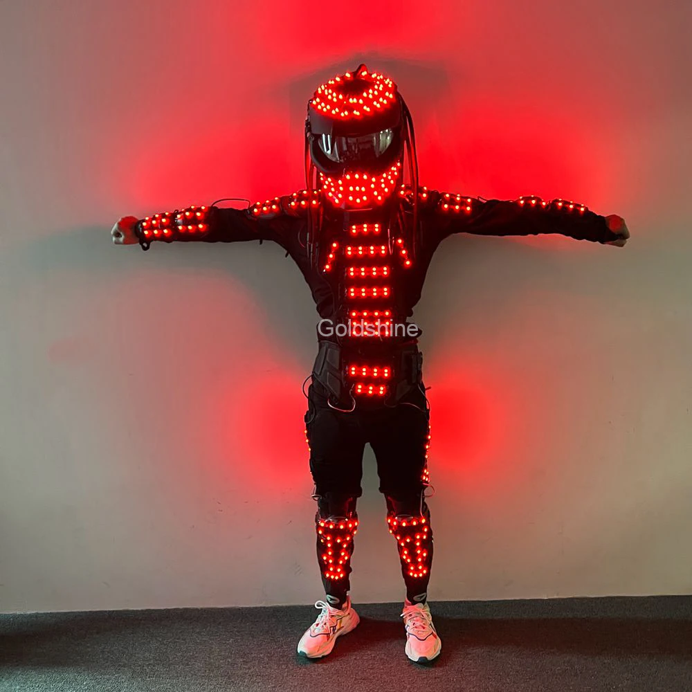 Светодиодный костюм-робот для ночного клуба карнавала