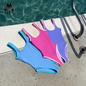 Custom logo Swimsuit Supplier Bikini Set Repreve Swimwear Neoprene Swimsuit