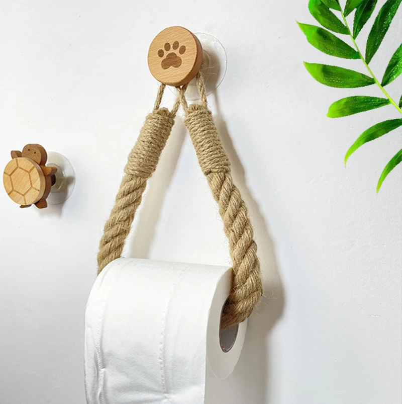 Rope Hand Towel Holder With Vintage Wood, Nautical Design, Towel Bar, Towel  Rack