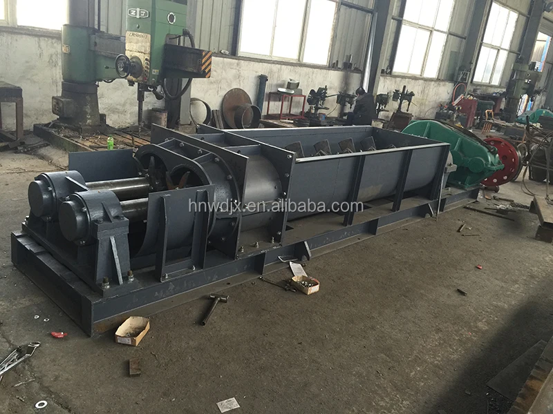 Durable Quality Soil Clay Mixer Double Shaft Mixing Machine for Clay Brick