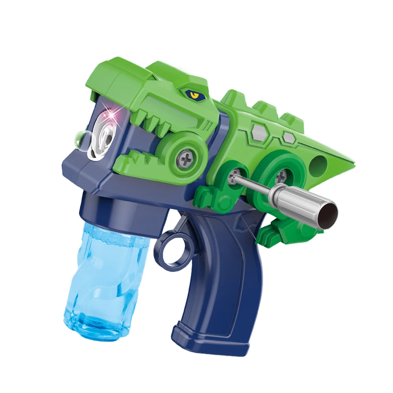 Оптовая продажа 2023 детский автомат Детские автоматические пистолеты динозавр пузырьковый пистолет игрушки