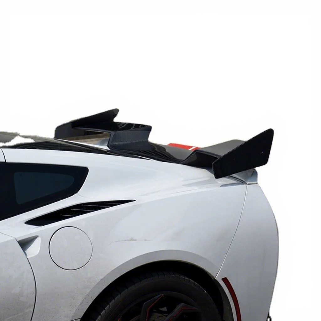 シボレー コルベット C7 Z06用 TDスタイル カーボンファイバー リア