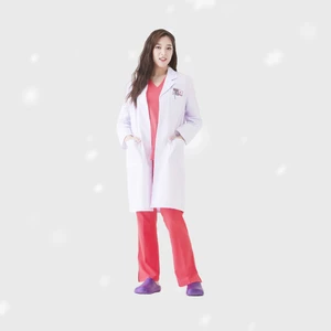 Customized Industry Fabric Material White Medical Coat Nurse Uniform Sets Science Lab Coat White Gown