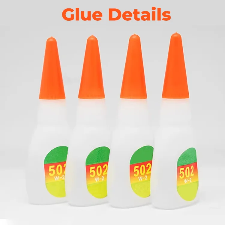 3-Second Strong Adhesive 502 Instant Drying Glue 