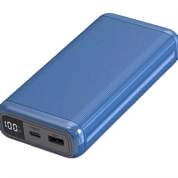 Customized 20000mAh PD22.5W Super Fast Charging Power Bank High Capacity Portable USB Power Station LED Display