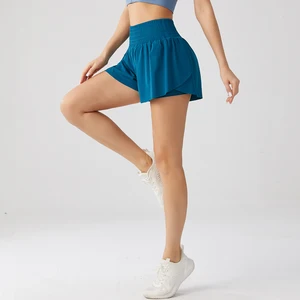 High-Tops Girls' Athletic Shorts Quick Dry Running Pants for Kids & Teens Active Sports Track Shorts Elastic Waist Print Pattern