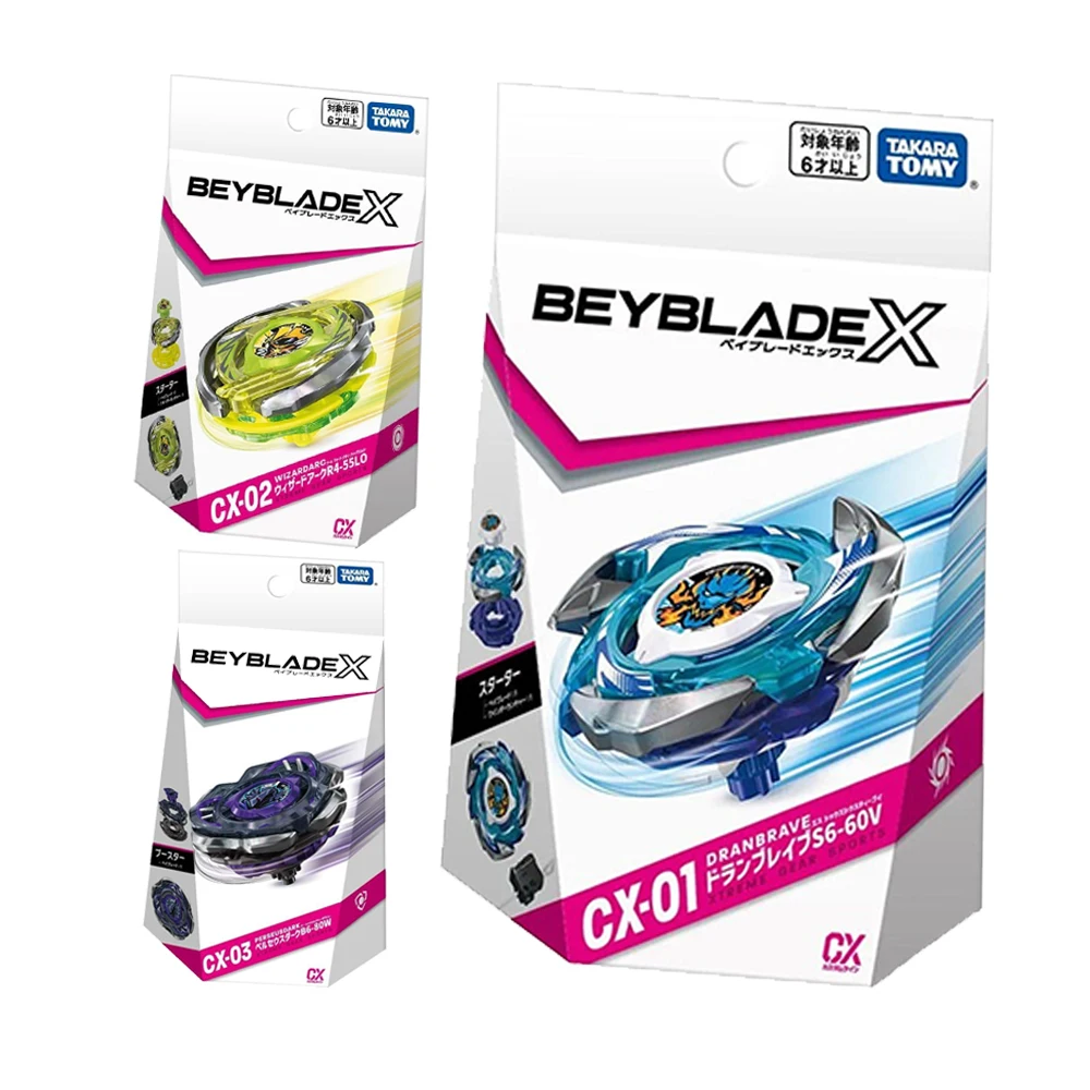Takara Beyblade X UX-14 akrep mızrak 0-70Z marş seti rastgele CX05