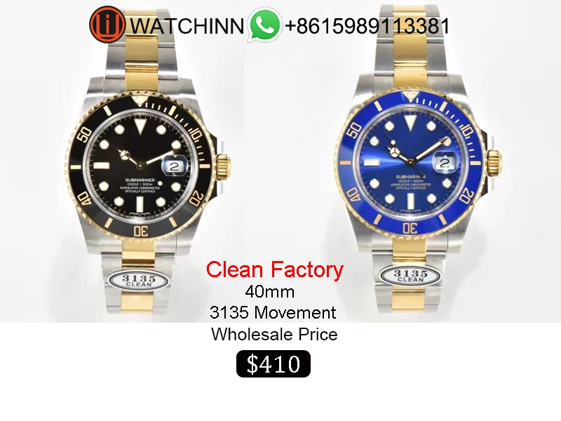 Wholesale Price Clean Factory Super CF Luminous Watch 3186/3135