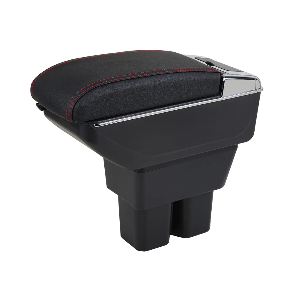 product armrest box with cup holder custom car armrest usb car multifunction universal armrest box-6
