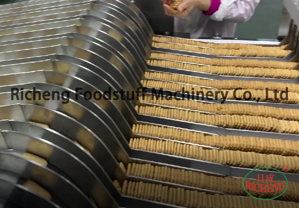 Automatic High Capacity Chocolate Cookie Biscuits Sandwich Bake Packing