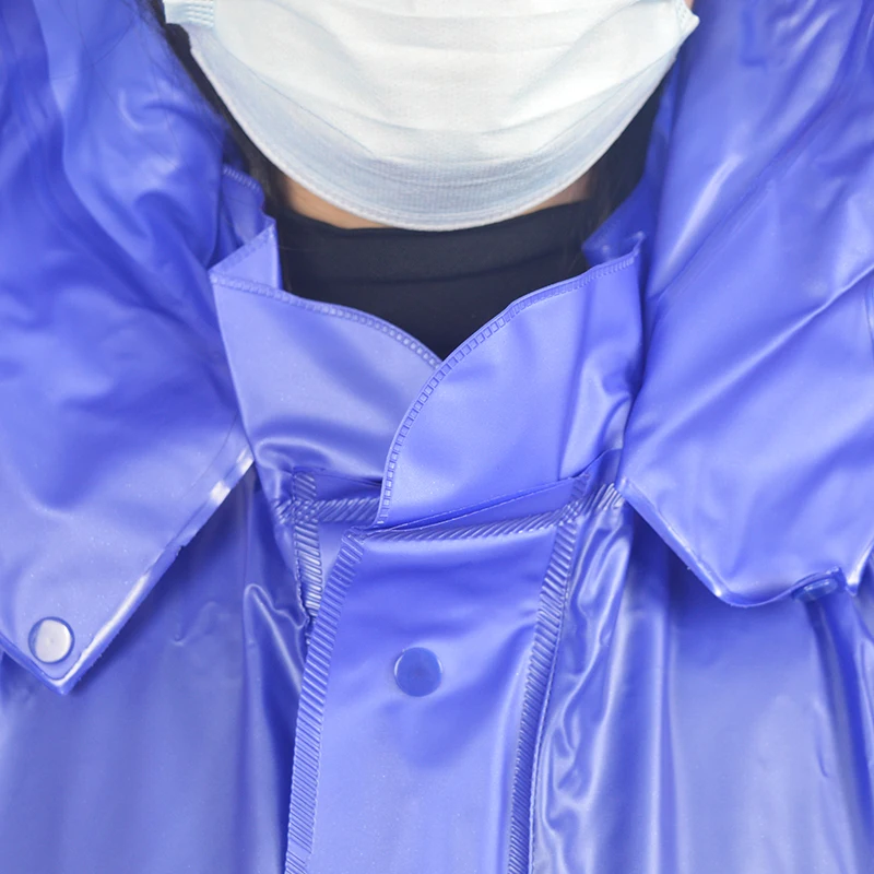 Rain Pvc Regenjas Thickened PVC Rain Coat Waterproof Durable
