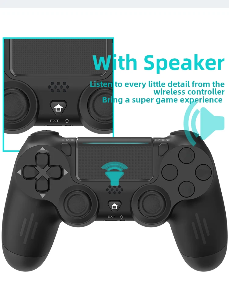 Bt Wireless Gamepad For Ps4 Controller For Ps4/slim/pro Console For Ps4 ...