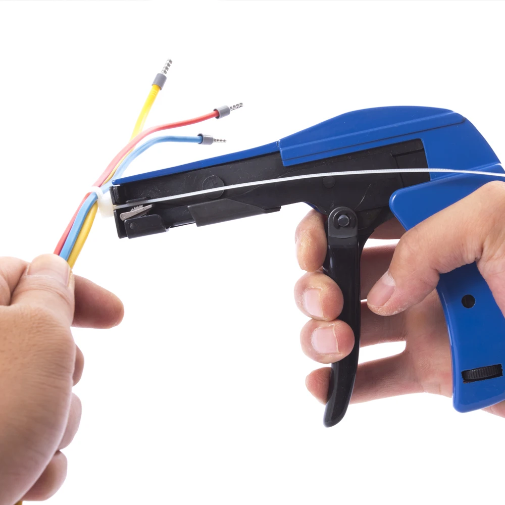Manual Cable Tie Tools HS-600A Automatic Mechanical Handy Nylon Cable Tie Gun