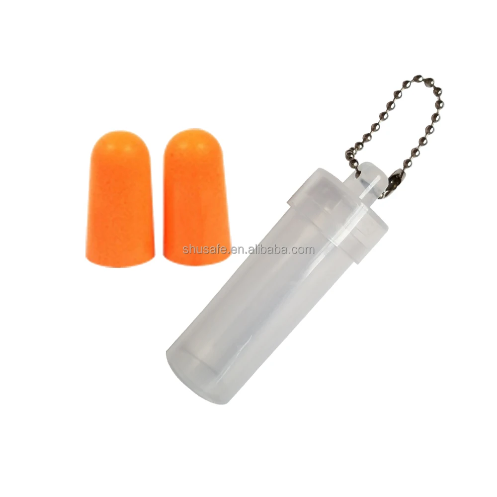 Ep1001 Disposable Noise Reduction Shooting Sleeping Ear Plugs Pu Foam ...