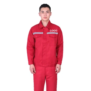 Wholesale Custom Construction Workwear Work Clothes Uniform Industrial Safety Factory Workshop Mechanical Work Suit Overall