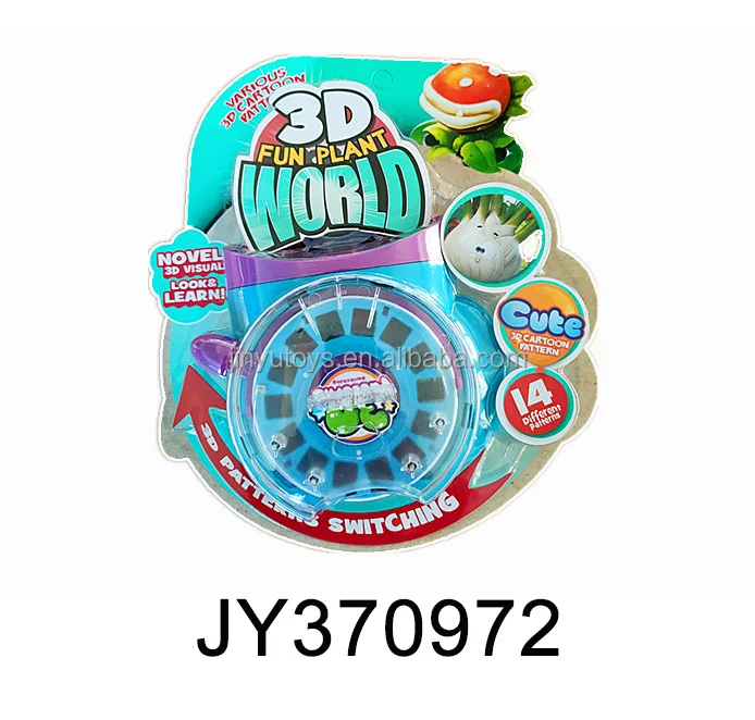 Custom Discovery Learning 3d Camera Viewer Viewfinder Toys Insect Plant