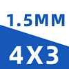 4*3 1.5mm