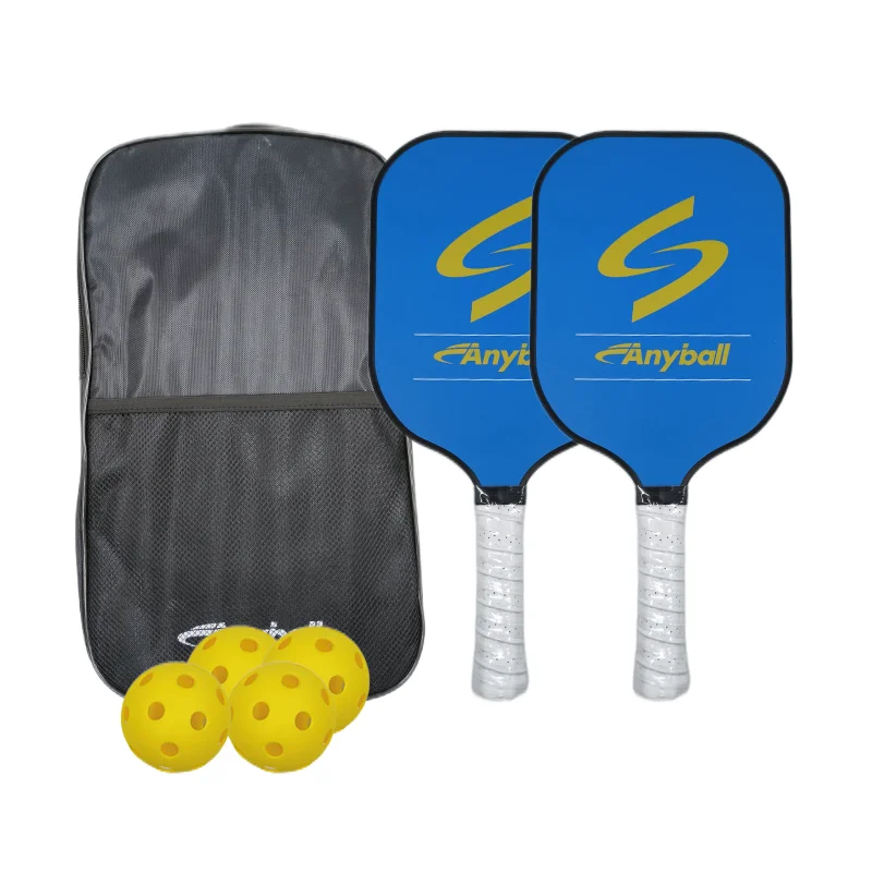 Anyball Pickleball Paddle New Arrival Rough Surface Paddle Carbon Fiber 14/16mm Pickleball Rackets Paddle OEM Available