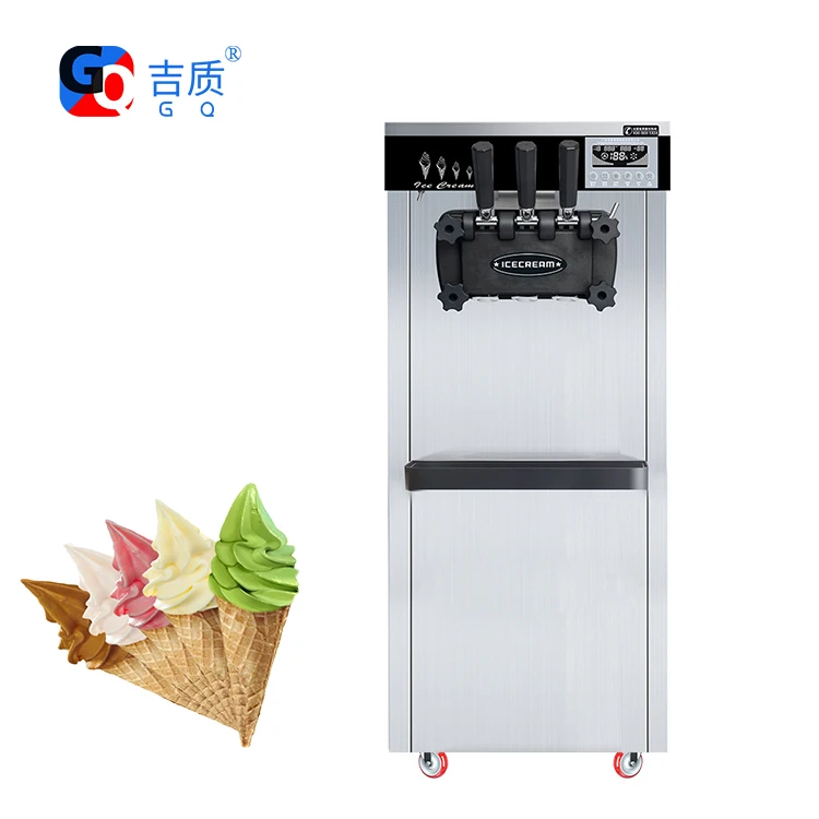 New Type Single Flavor Super Silence Desktop Gelato Maker / Commercial Mini  Soft Ice Cream Machine