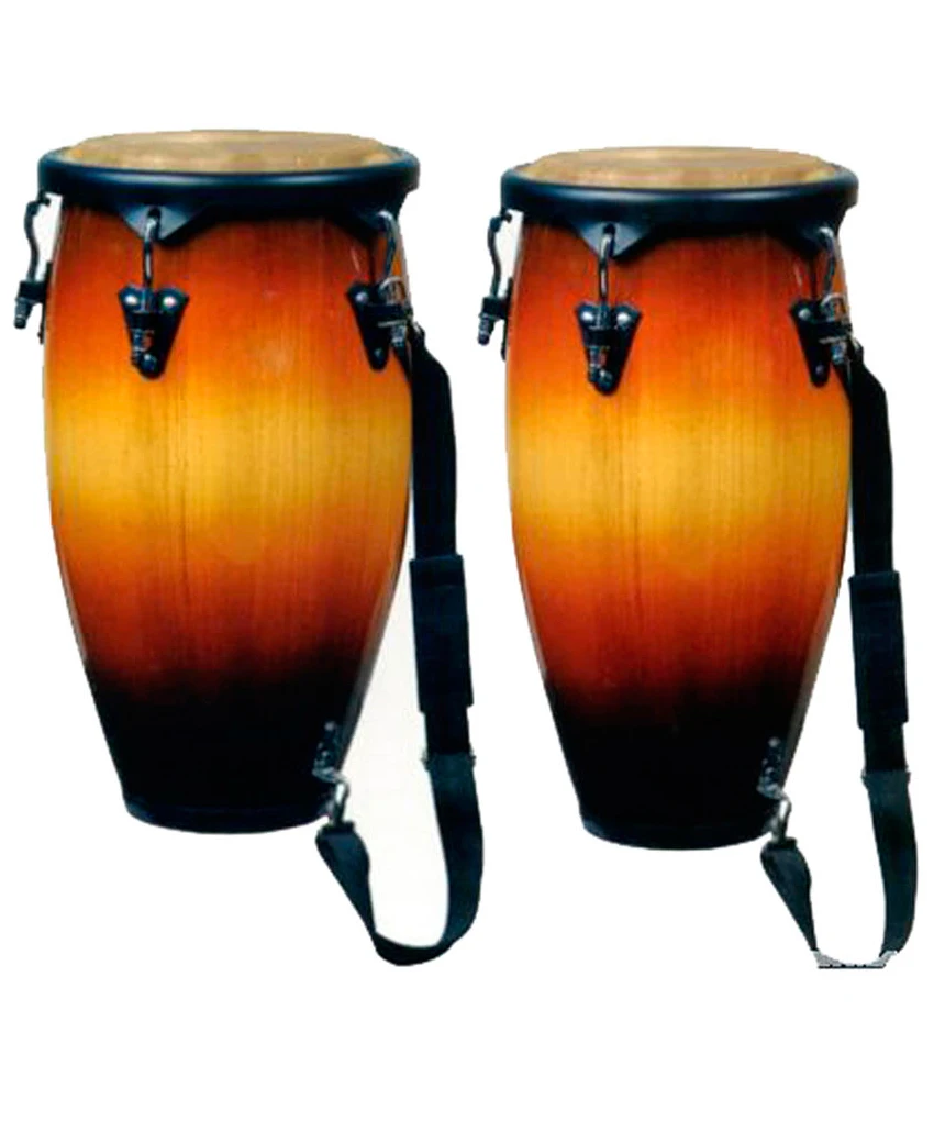 Latin Percussion Wooden Conga Drum Set With Cowhide Head Buy Conga