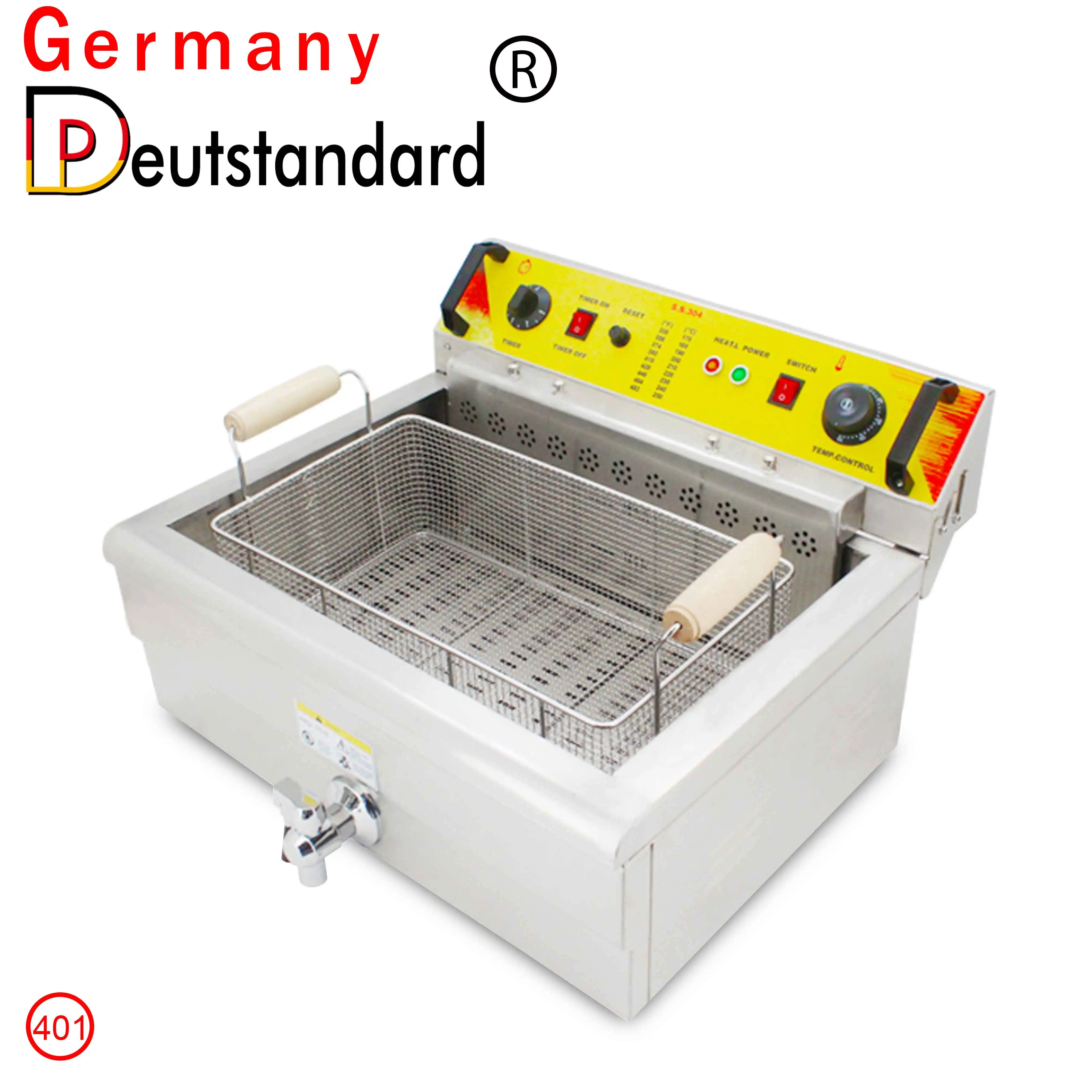 Commercial Electric Deep Fryer Factory Professional Fryer Churros Chicken Fryer for Sale