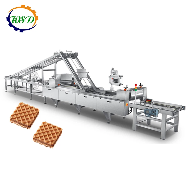 Automatic Wafer Biscuit Cream Spreading Machine Cream Layer Making Machine for Sandwich Snack Food
