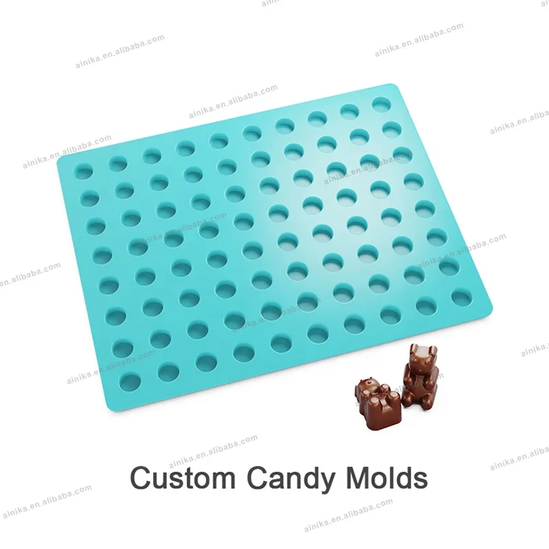 4.5mL Gummy Worm Mold, Silicone Molds