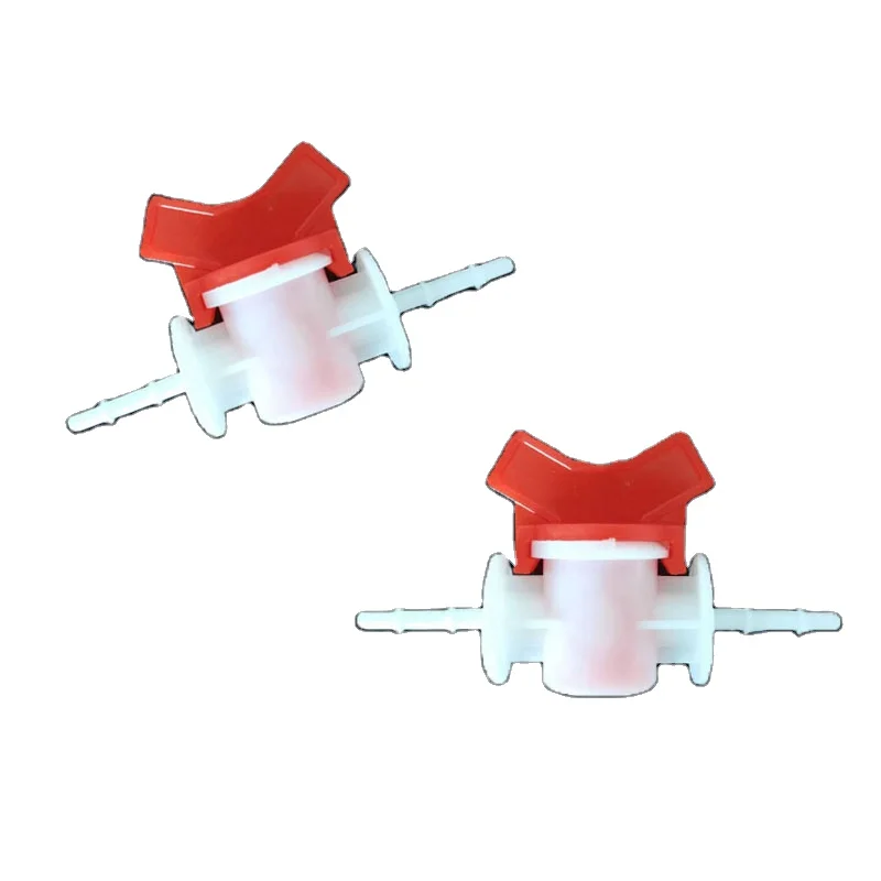 Barbed Ball Valve In-Line Ball Valve Shut-Off Switch With Hose Barb for Drip Irrigation