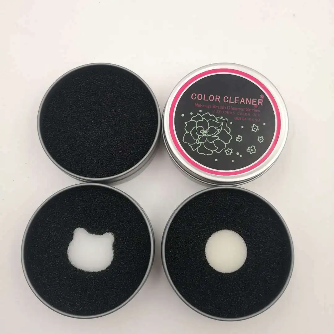 Новая губка для чистки, спонж для стиральной машины, сушилка для теней для век, одноразовая косметика, Кисть для макияжа, очиститель мыла, сушилка
