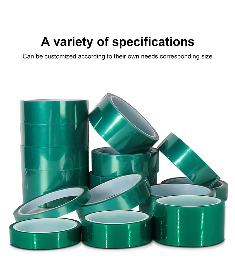 Customized Green Polyester Film PET Tape Suppliers, Manufacturers
