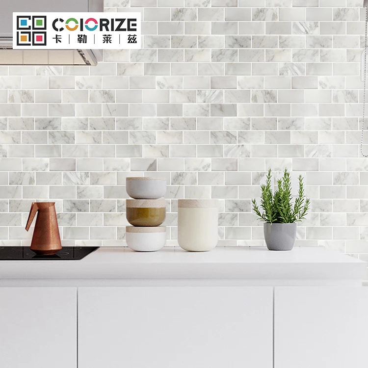 Kitchen Backsplash Polished China White Marble Subway Marble Mosaic Tile Calacatta Gold Marble Subway Floor Wall Mosaic Tile Buy Calacatta Gold Marble Subway Tiles Calacatta Gold Mosaic White Marble Mosaic Product On Alibaba Com