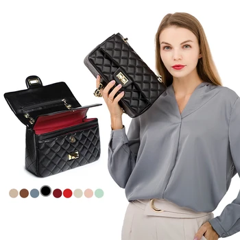 Wholesale Custom PU Leather Luxury Shoulder Purses Ladies Sling Chain Crossbody Women Hand Bag Designer Handbags Famous Brands