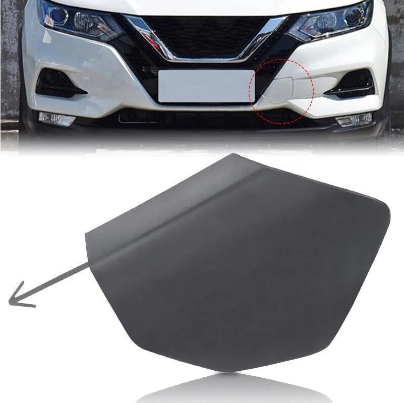 Front Bumper Tow Hook Cover Cap For Rogue Sport 2020-2023 622A0-6MR0H (Black) – Buy The Best Products In The Online Store - Foto 2