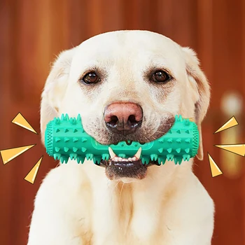 Engaging Features Bite Tooth Clean Puzzle Dog Toothbrush Chew Grinding Cleaning Food Dry Snack Duck Neck Plush Squeak Toys