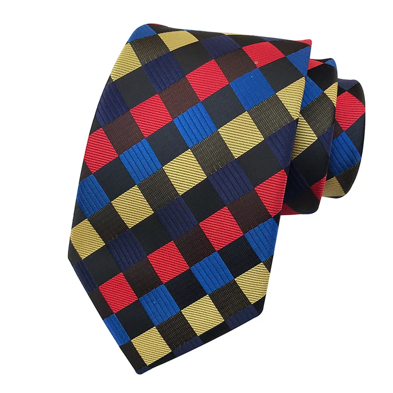 Модный жаккардовый тканый галстук мужской шелковый для бизнеса свадьбы вечеринки