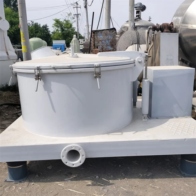 Solid-liquid separation equipment lined with plastic plate centrifuge, automated separation equipment