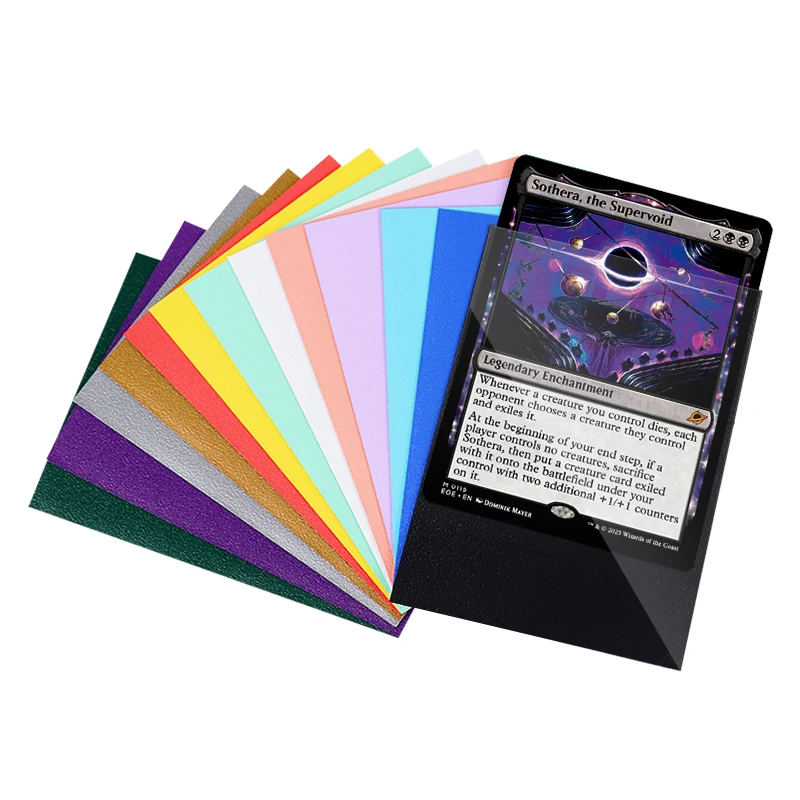 1000 card sleeves Economical Soft Sleeves (1000 Pieces) – TitanShield®