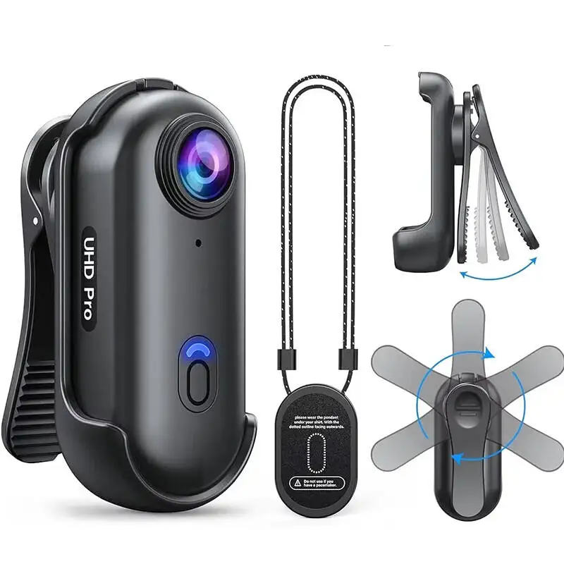Baobylon Mini Action Cam 1080P WIFI Body Cam e Accessori | Fotocamera Sott'acqua 30M Videocamera Telecamere Nascoste Bodycam Polizia Fotocamera per Conferenze Viaggio Animali Esterno Baobylon Mini Action Cam 1080P WIFI Body Cam e Accessori | Fotocamera Sott'acqua 30M Videocamera Telecamere Nascoste Bodycam Polizia Fotocamera per Conferenze Viaggio Animali Esterno