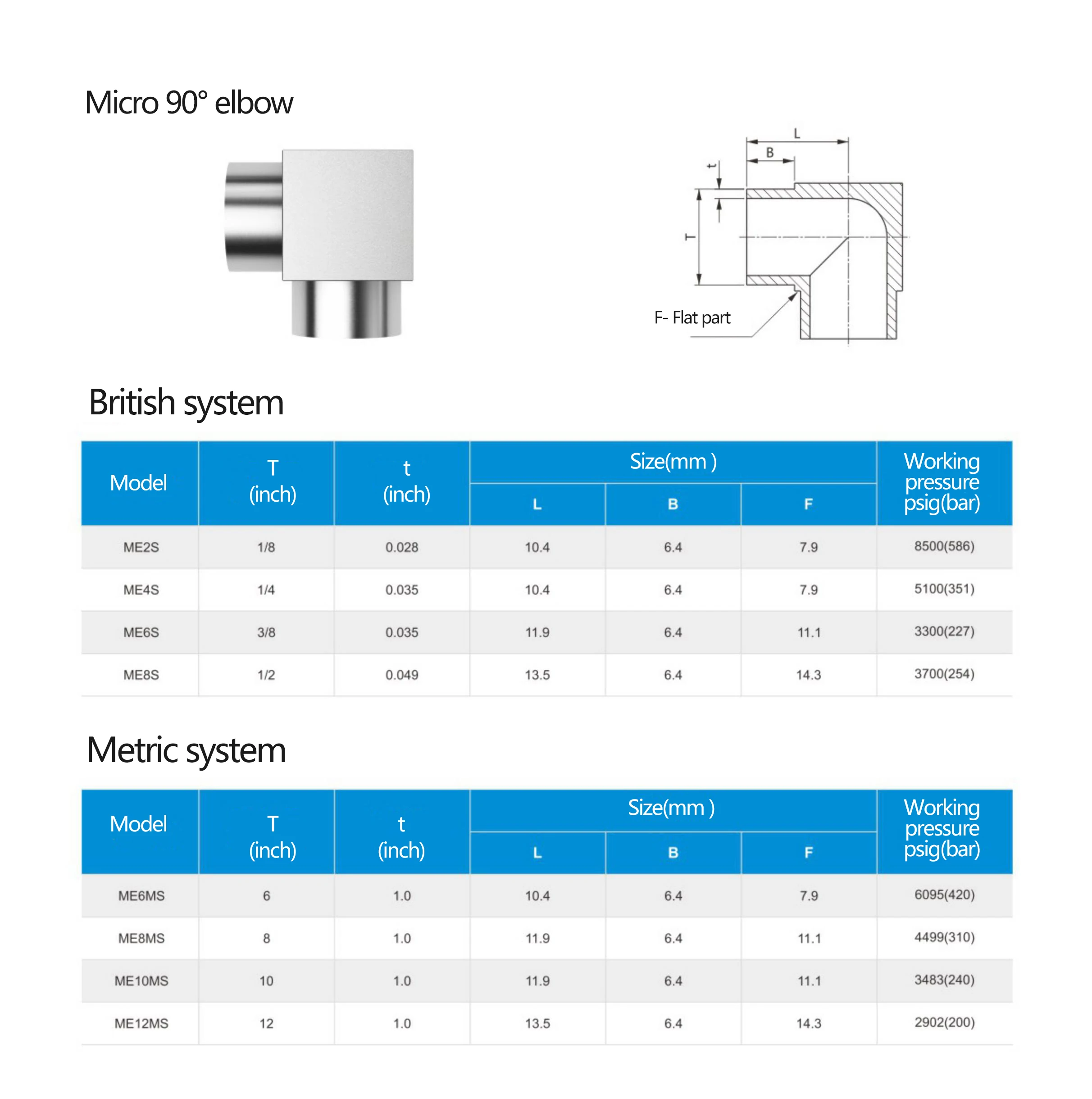 Swagelok Type Stainless Steel Vcr Joint 3 Way Tee Connector Ultrahigh
