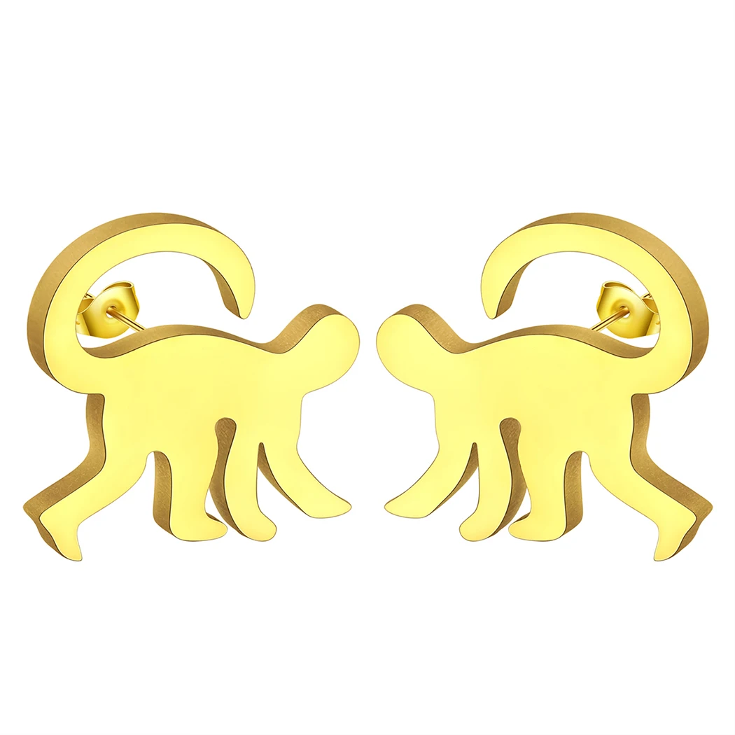 Lovely Stainless Steel Earrings For Women Kids Everyday Jewelry Cute