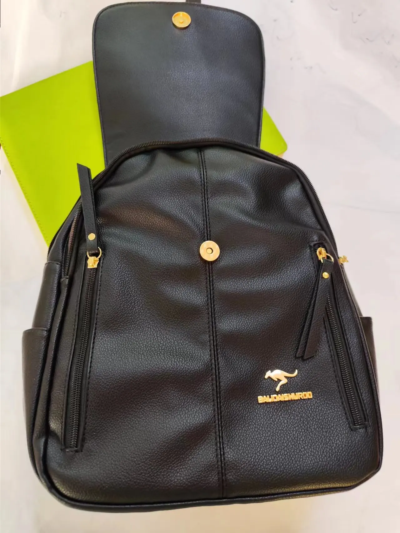 Hot Selling Large Capacity Woman Backpack Soft Leather Backpack Luxury Ladies Backpack