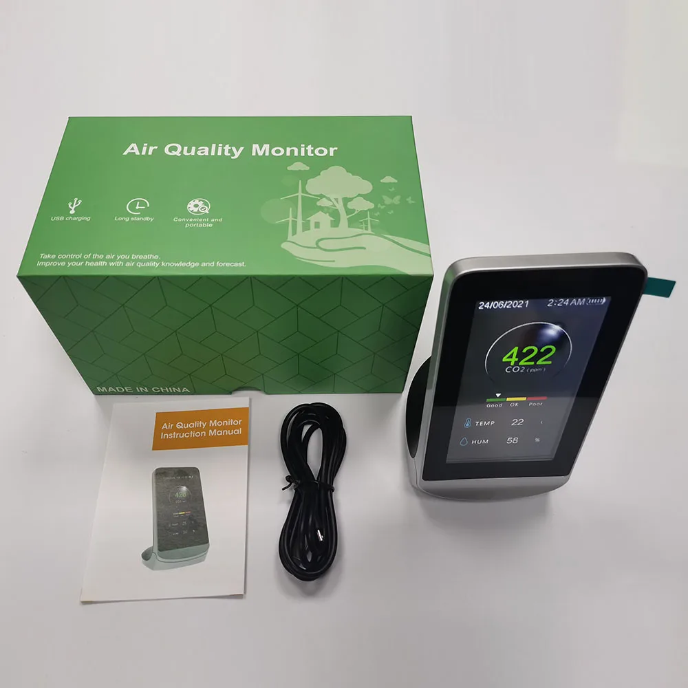 Ndir Co2 Sensor Gas Detector Co2 Anslog Monitor Co2 Concentraion Tester